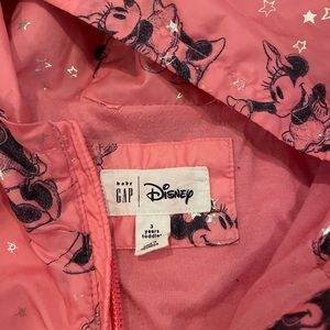 Gap 3T Minnie Mouse windbreaker